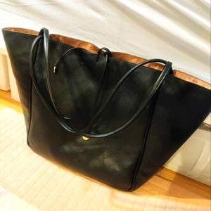 H&M Black Tote Handbag